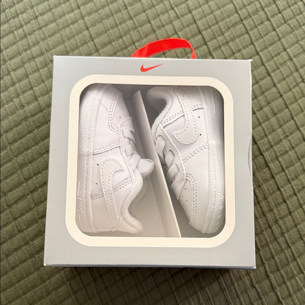 Nike Infant All-White Sneakers